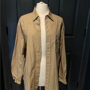 Citizens Of Humanity Tan Lightweight Shirt Jacket